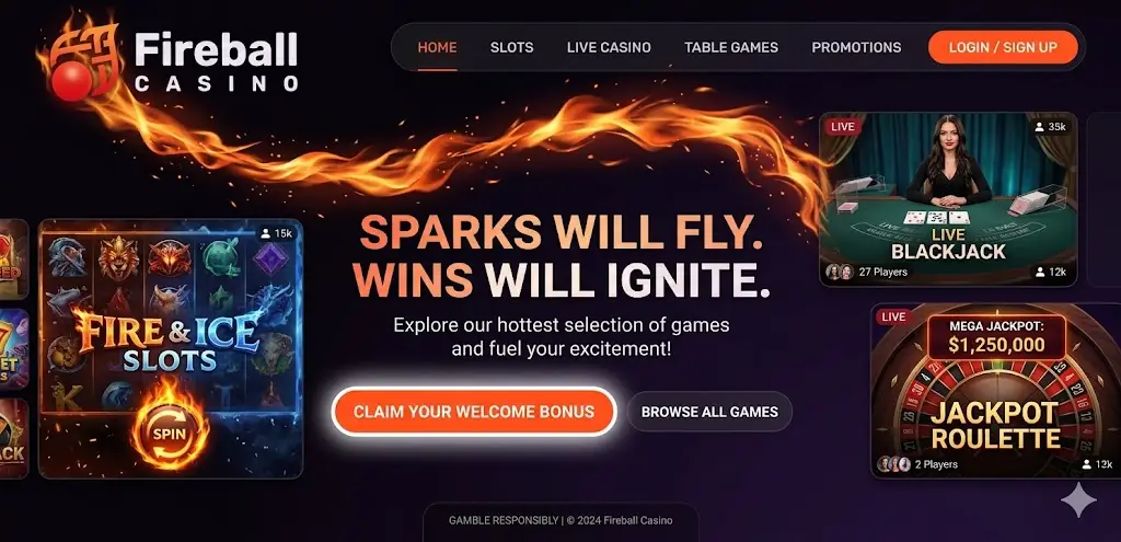 Fireball Casino áttekintés